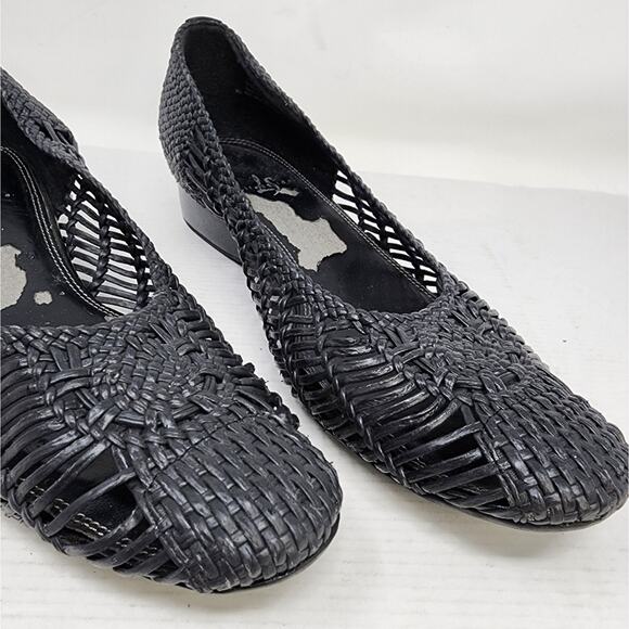 Life Stride Black Loafer Slipon Ballet Flats Breathable  Low Heel Shoes Size 8.5 - Picture 7 of 13